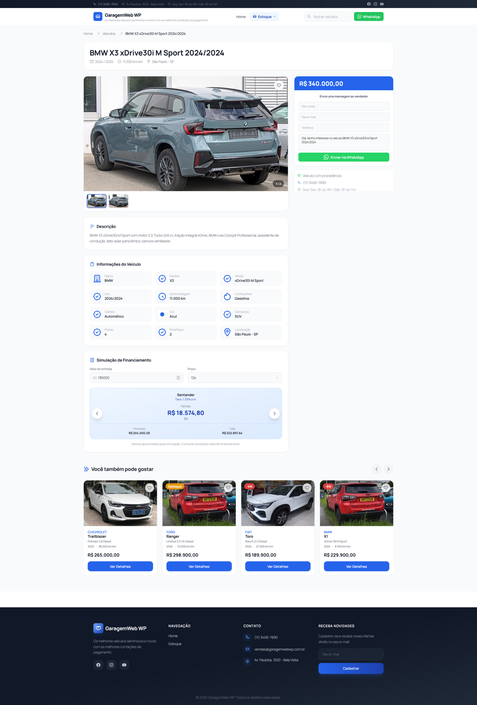 GaragemWeb WP